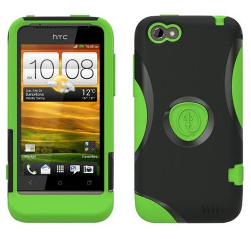5 Pack -Trident Aegis Case for HTC One V - Green