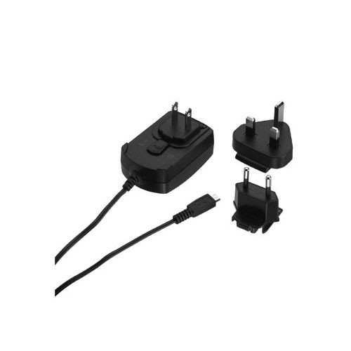 5 Pack -Blackberry International Micro USB Charger with Adapters for EU / UK / US - Universal