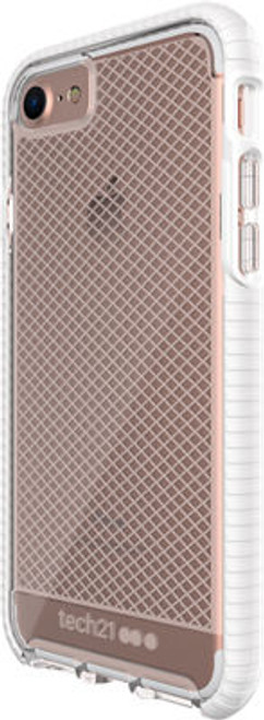 Tech21 Evo Check FlexShock Case for iPhone 8/7 - Clear/White