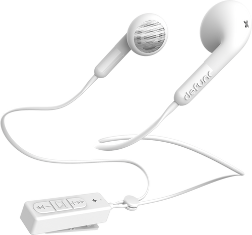 Defunc TALK Wireless Bluetooth 4.1 In-Ear Headphones - White