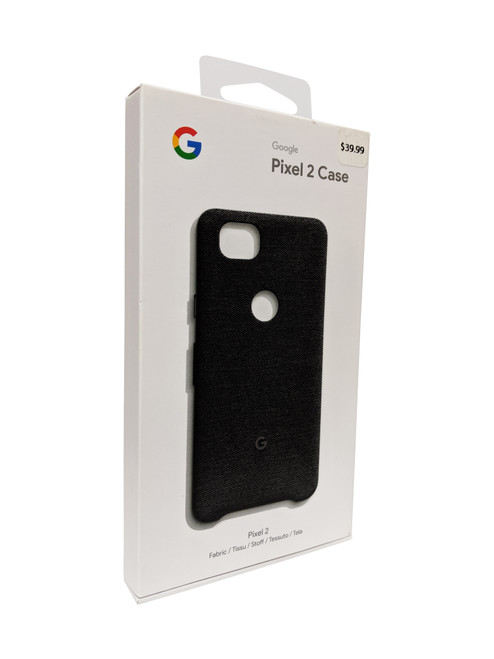 Google Microfuber Liner Fabric Case for Google Pixel 2 - Carbon