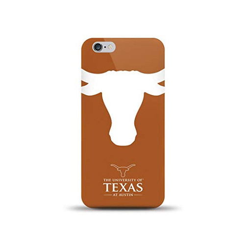 5 Pack -Mizco Sports NCAA Oversized Snapback TPU Case for Apple iPhone 6 / 6S (Texas Long Horns)