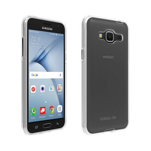 5 Pack -Verizon Shell Case for Samsung Galaxy J3 V - Clear