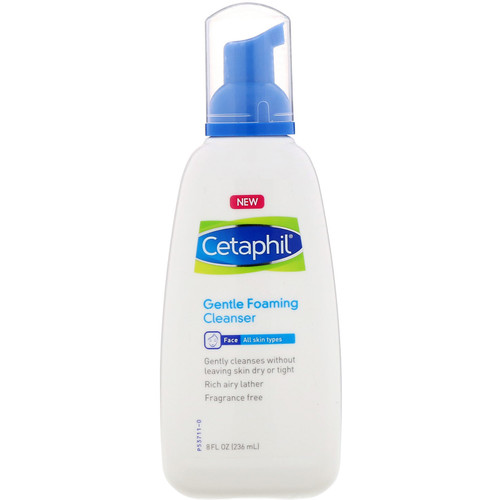 Cetaphil  Gentle Foaming Cleanser  8 fl oz (236 ml)