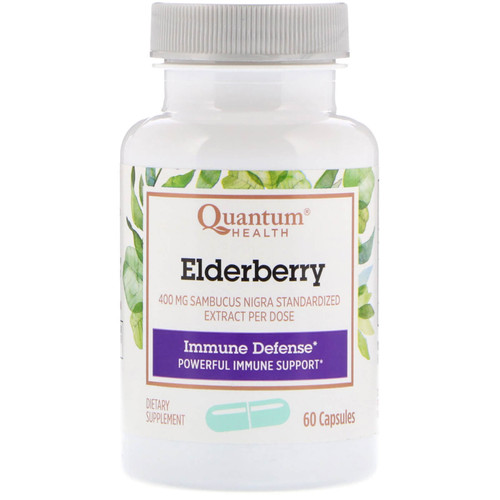 Quantum Health  Elderberry Immune Defense  60 Capsules