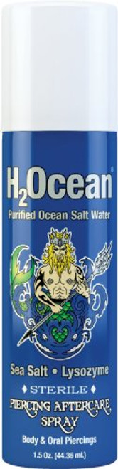 H2Ocean Piercing Aftercare Spray  1.5 Fl Oz