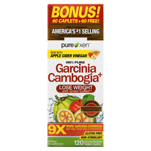 Purely Inspired  Garcinia Cambogia+  100 Easy-to-Swallow Veggie Tablets