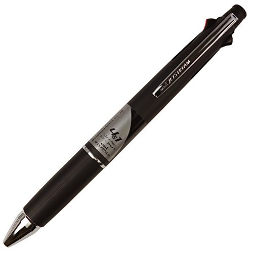uni JETSTREAM 4&1 Red  Green  Blue  and Black 0.7mm Ballpoint Multi Pen and 0.5mm Mechanical Pencil (Black)