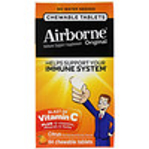 AirBorne, Blast of Vitamin C, Citrus, 64 Chewable Tablets