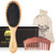 BFWood Boar Bristle Hair Brush - Pure Soft Hair Brush for Fine Thin Hair