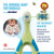 Jordan* Step 1 Baby Toothbrush for Age 0-2 Years | Original First Baby Toothbrush | Extra Soft Bristles | Soft Biting Ring, Easy Grip & BPA Free (4 Pack)