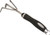 Edward Tools Hand Cultivator - Rust Proof Stainless Steel - Extra Strength bendproof Design for Heavier Rocky/Clay soils - Great for loosening or Weeding Soil - Ergo Handle