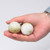 1.4'' Light Green Marble Baoding Health Chinese Stress Exercise Balls Craft Collection-1.4'' Bag