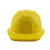 Adorox 12pcs Yellow Construction Soft Plastic Hat Helmet Costume Birthday Party Favor Kids Hard Cap Halloween (12 Yellow Hats)