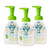 Babyganics Alcohol-Free Foaming Hand Sanitizer, Pump Bottle, Fragrance Free, 8.45 oz, 3 Pack, Packaging May Vary