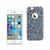 10 Pack - Reiko iPhone 6/ 6S Shine Glitter Shimmer Leopard Hybrid Case In Blue