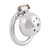 TERNENCE Metal Chastity Device Male Comfortable Virginity Lock Chastity Belt with Small Cage C240 (1.57 inch / 40mm)
