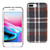 10 Pack - Reiko iPhone 8 Plus Checked Fabric In Brown