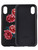 Sonix Embroidered Leather Case for Apple iPhone X/XS - Black/Red Roses