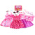 Disney Junior Minnie Mouse Bowdazzling Dress Up Trunk Set  21 Pieces  Size 4-6x   Exclusive  by Just Play