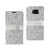 10 Pack - Reiko Diamond Rhinestone Wallet Case for Samsung Galaxy S7 Edge In Silver