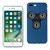 10 Pack - Reiko iPhone 8 Plus/ 7 Plus Case With Led Fidget Spinner Clip On In Navy