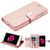 ASMYNA Rose Gold PU Leather MyJacket Wallet w/ extra card slots (GE035) for iPhone 8 Plus/7 Plus