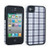 Speck Fitted Hard Case with Fabric for Apple iPhone 4 / 4S (Plaid Grey/White)
