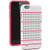 Ventev Aria Case Cover for Apple iPhone 6 (White/Deep Coral)