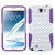ASMYNA White/Electric Purple Astronoot Phone Protector Cover for Galaxy Note II (T889/I605/N7100)