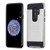 ASMYNA Silver/Black Brushed Hybrid Case for Galaxy S9 Plus