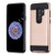 ASMYNA Rose Gold/Black Brushed Hybrid Case for Galaxy S9 Plus