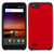 ASMYNA Red/Black Astronoot Phone Protector Cover  for Tempo Go Fanfare 3 Z855 (Avid 4) Z839 (Blade Vantage) N9137