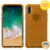 MYBAT Transparent Gold Sheer Glitter Premium Candy Skin Cover  for iPhone XS/X