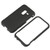 Rubberized Snap-On Hard Skin Case Cover for Samsung Conquer 4G SPH-D600 - Black