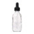 Auropack 60ml (2oz) Clear Boston Round Bottle with Glass Eye Dropper  Pack of 6