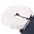 100 Pcs Disposable Headrest Paper  Non-Woven Headrest Pillow Paper Massage Headrest Cover Beauty Spa Salon Bed Table Cover Massage Face Cradle Cover
