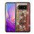 Eiffel Tower & Rose Gold Stars Quicksand Glitter Hybrid Protector Cover  for Galaxy S10E