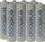 Eneloop 70-ZP2A-6D26 AAA 4th generation NiMH Pre-Charged Rechargeable 2100 Cycles Battery with Holder Pack of 8