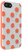 Technocel Polka Dots Dual Protection Case for Apple iPhone 5 - White/Orange