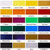 Artecho Acrylic Paint Set of 24 Colors  59ml / 2oz Art Paint for Canvas Painting  Craft paint Supplies for Rock  Wood  Fabric  Rich Pigments for Professional Artists  Adults  Students  Kids