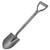 D Handle Shovels for Digging Spade Shovel for Gardening Mini Garden Spade Shovel with Short Handle All Metal Shovel Round Point Spade Shovels 29.6inch Steel Spade Shovel with Short Handle