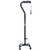 Hugo 731-850 Adjustable Quad Walking Cane  Black