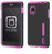 Incipio DualPro Case for LG Optimus Sprint G LS970 - Black/Neon Pink
