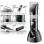 Hatteker Cordless Hair Trimmer Pro Hair Clippers Beard Trimmer for Men Haircut Kit Cordless USB Rechargeable Waterproof