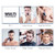 Hatteker Mens Hair Clipper Beard Trimmer Grooming kit Hair trimmer Mustache trimmer Body groomer Trimmer for Nose Ear Facial Hair Cordless Waterproof 5 In 1