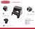 Rubbermaid RM-P2 2-Step Molded Plastic Stool with Non-Slip Step Treads  300-Pound Capacity ()   Black