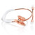 MDF Rosegold MD One Stainless Steel Stethoscope  Adult  Free-Parts-for-Life  White Tube  Rosegold Chestpieces-Headset  MDF777RG29