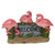 Design Toscano Pink Flamingo Welcome Statue  Multicolored