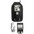 Leather Case with Steel Swivel Clip for i870  i875 - Black